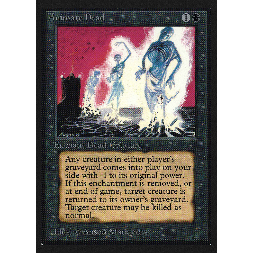 MTG Singles - Animate Dead - International Edition - Regular