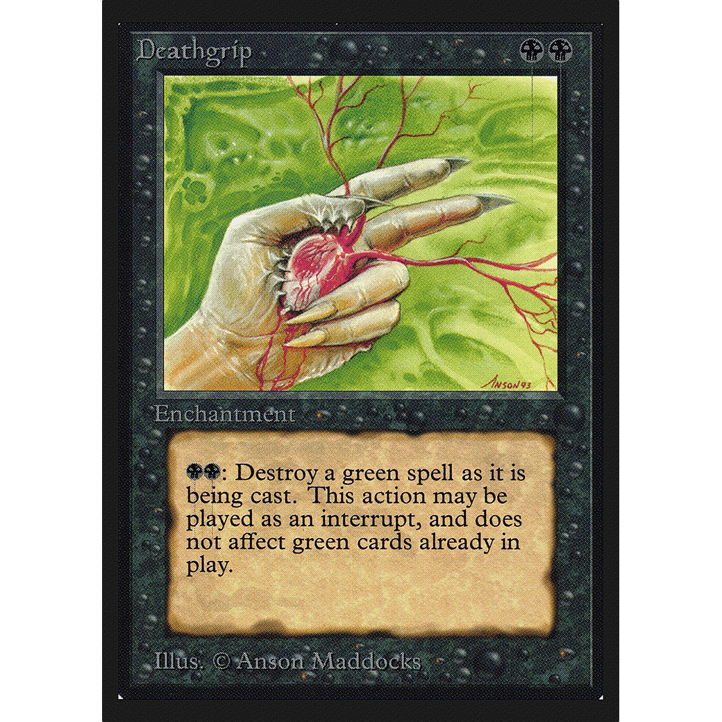 MTG Singles - Deathgrip - International Edition - Regular