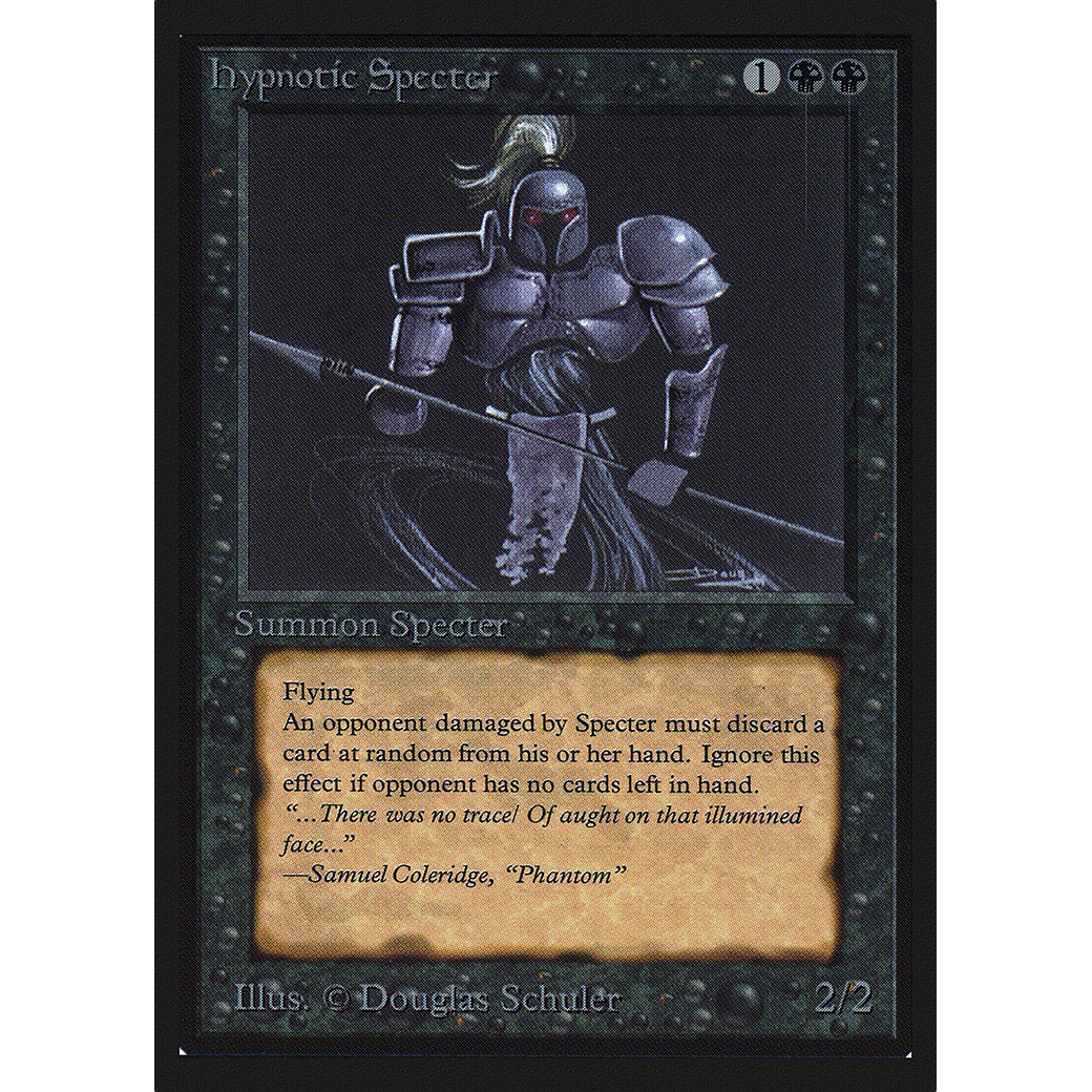MTG Singles - Hypnotic Specter - International Edition - Regular