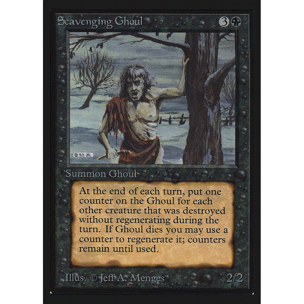 MTG Singles - Scavenging Ghoul - International Edition - Regular