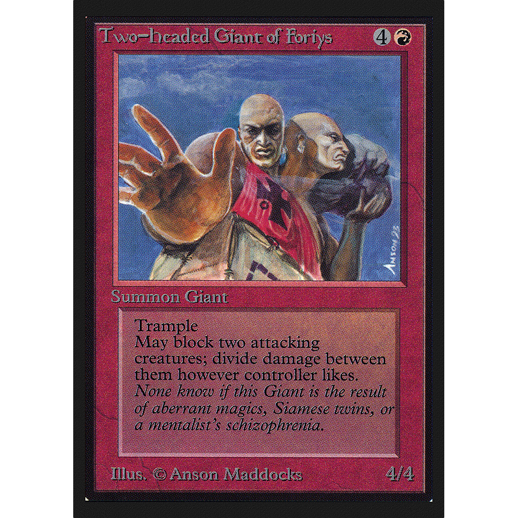 MTG Singles - Two-Headed Giant of Foriys - International Edition - Regular