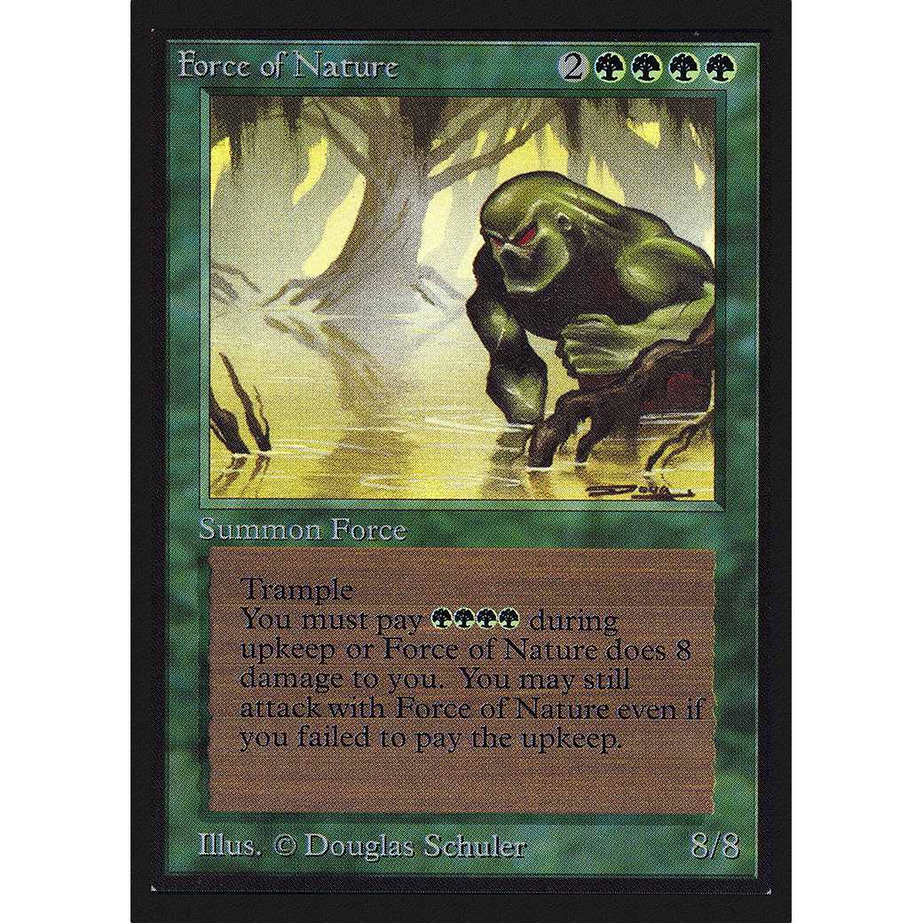 MTG Singles - Force of Nature - International Edition - Regular