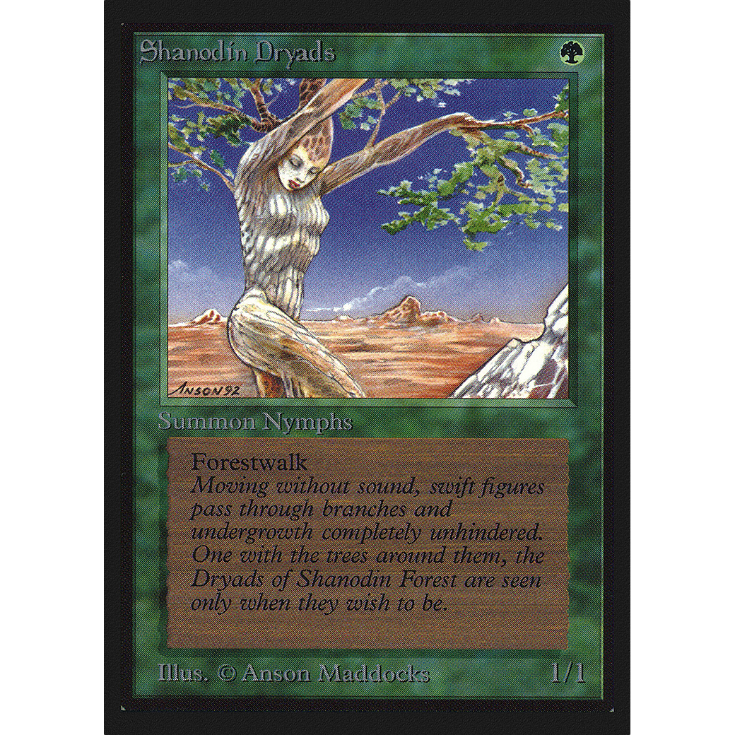 MTG Singles - Shanodin Dryads - International Edition - Regular