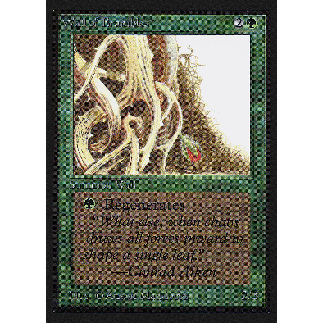 MTG Singles - Wall of Brambles - International Edition - Regular