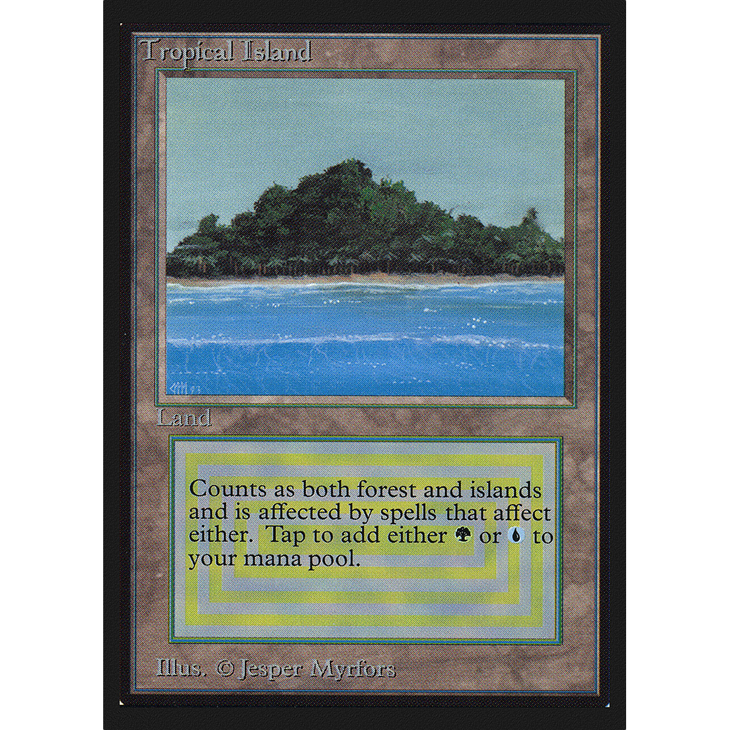 MTG Singles - Tropical Island - International Edition -