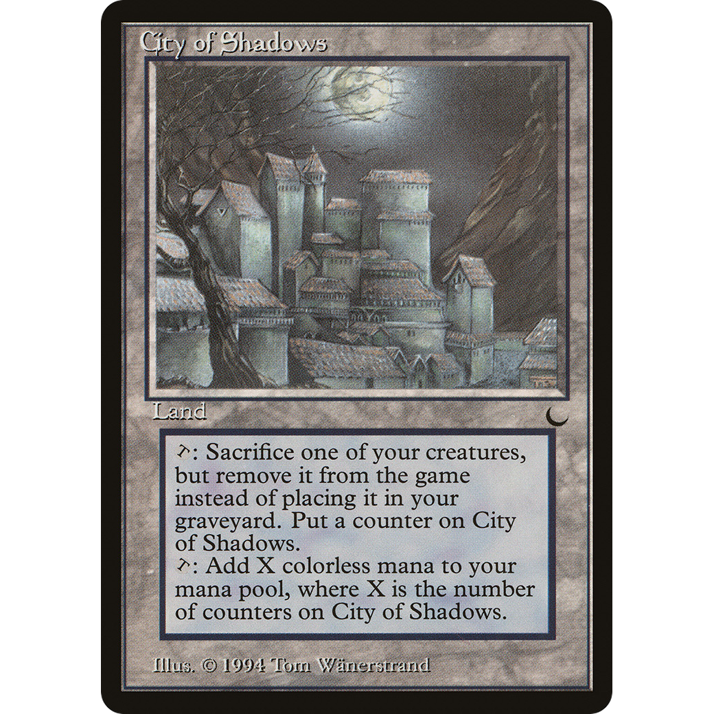 MTG Singles - City of Shadows - The Dark - NM