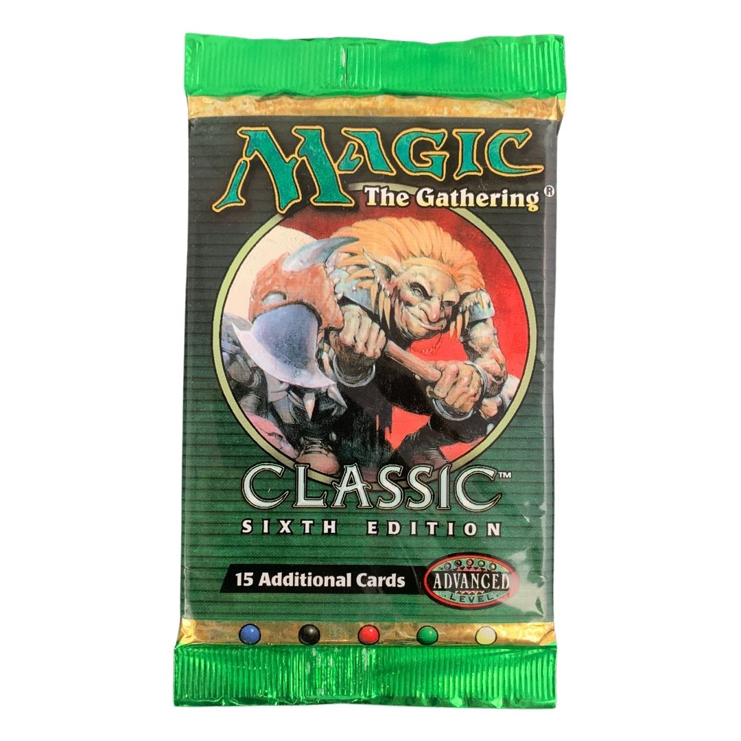 MTG Sealed Product - Classic Sixth Edition Booster Pack - English