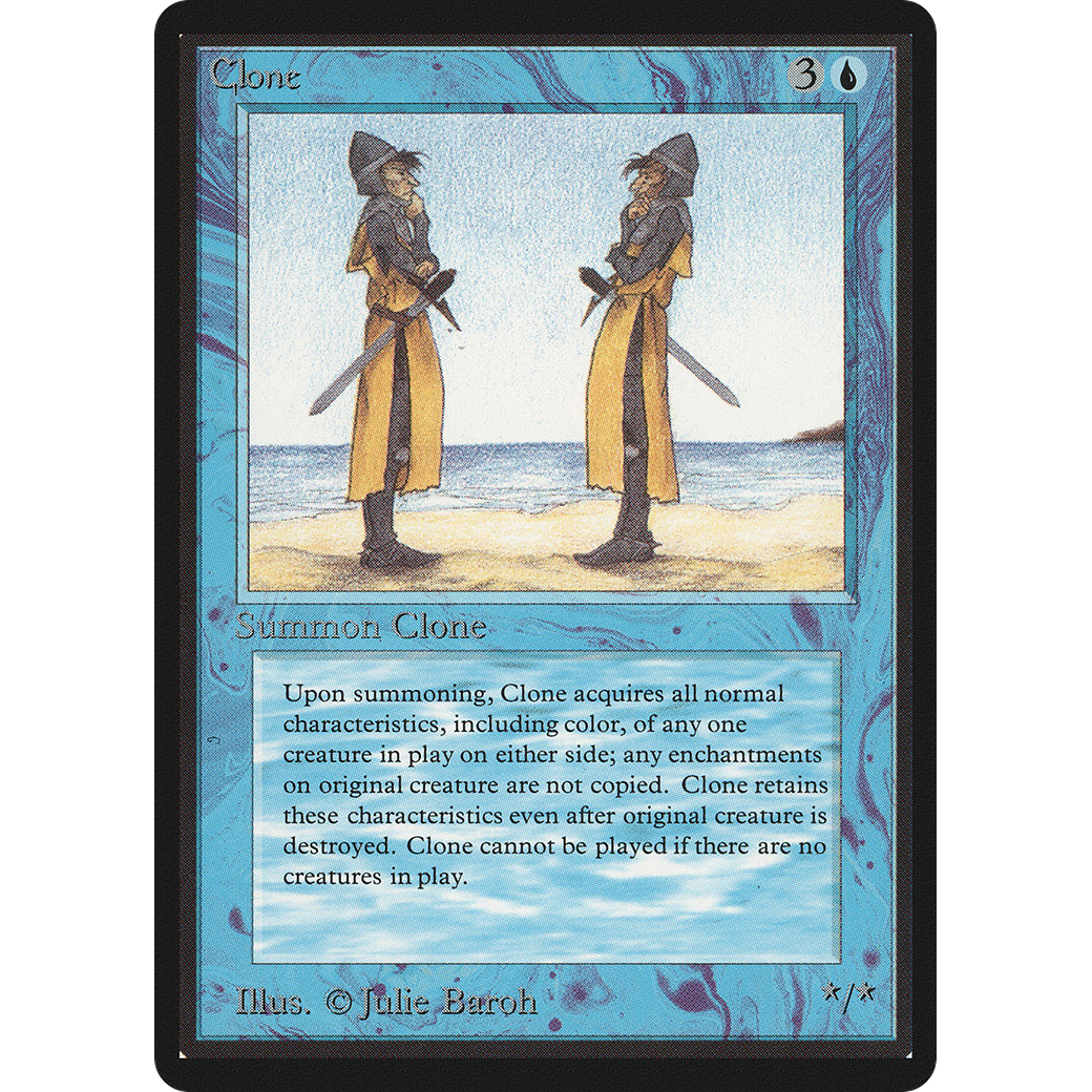 MTG Singles - Clone - Beta - NM