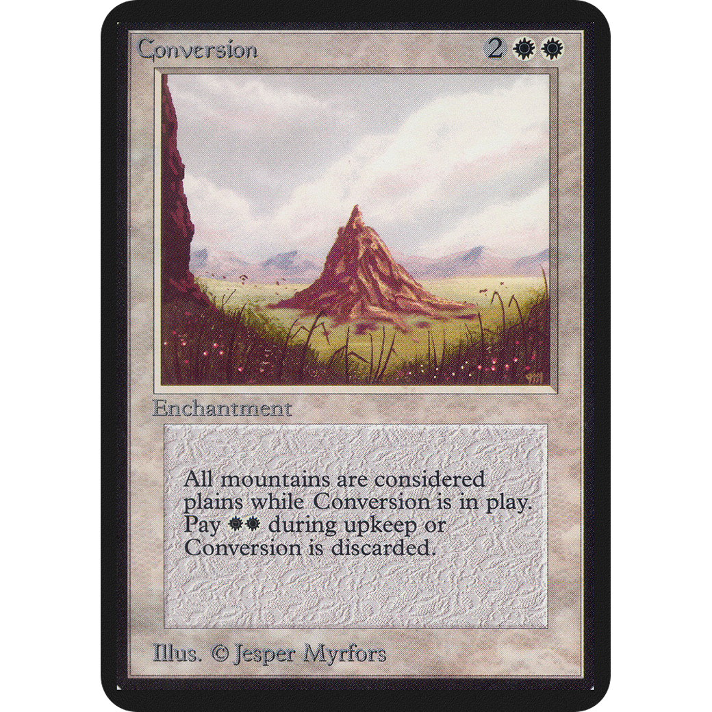 MTG Singles - Conversion - Alpha - NM