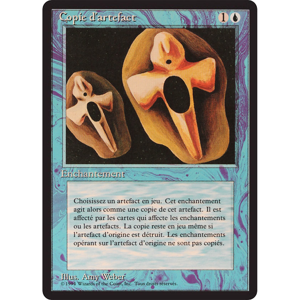 MTG Singles - Copy Artifact - Foreign Black Bordered - French - NM