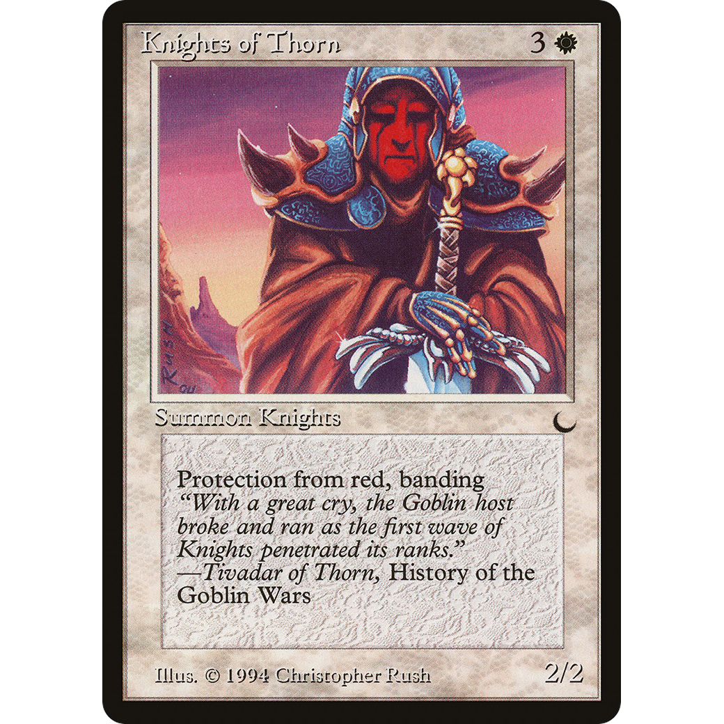 MTG Singles - Knights of Thorn - The Dark - Regular