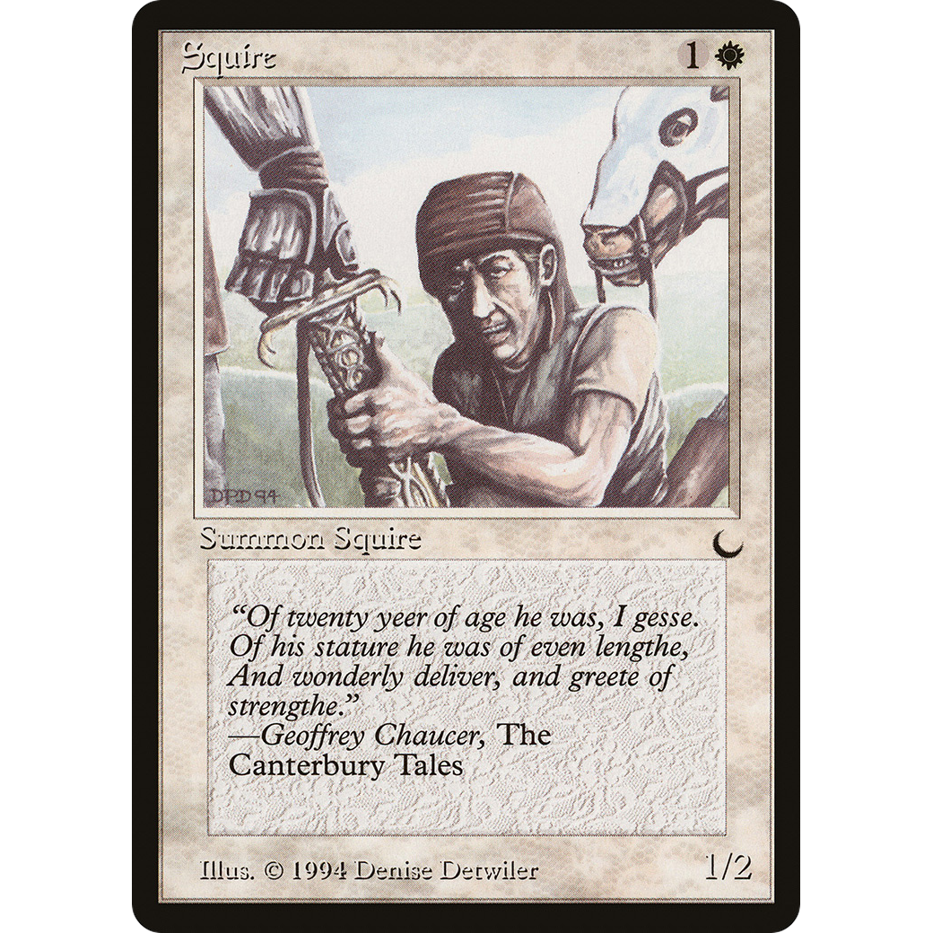 MTG Singles - Squire - The Dark - Regular