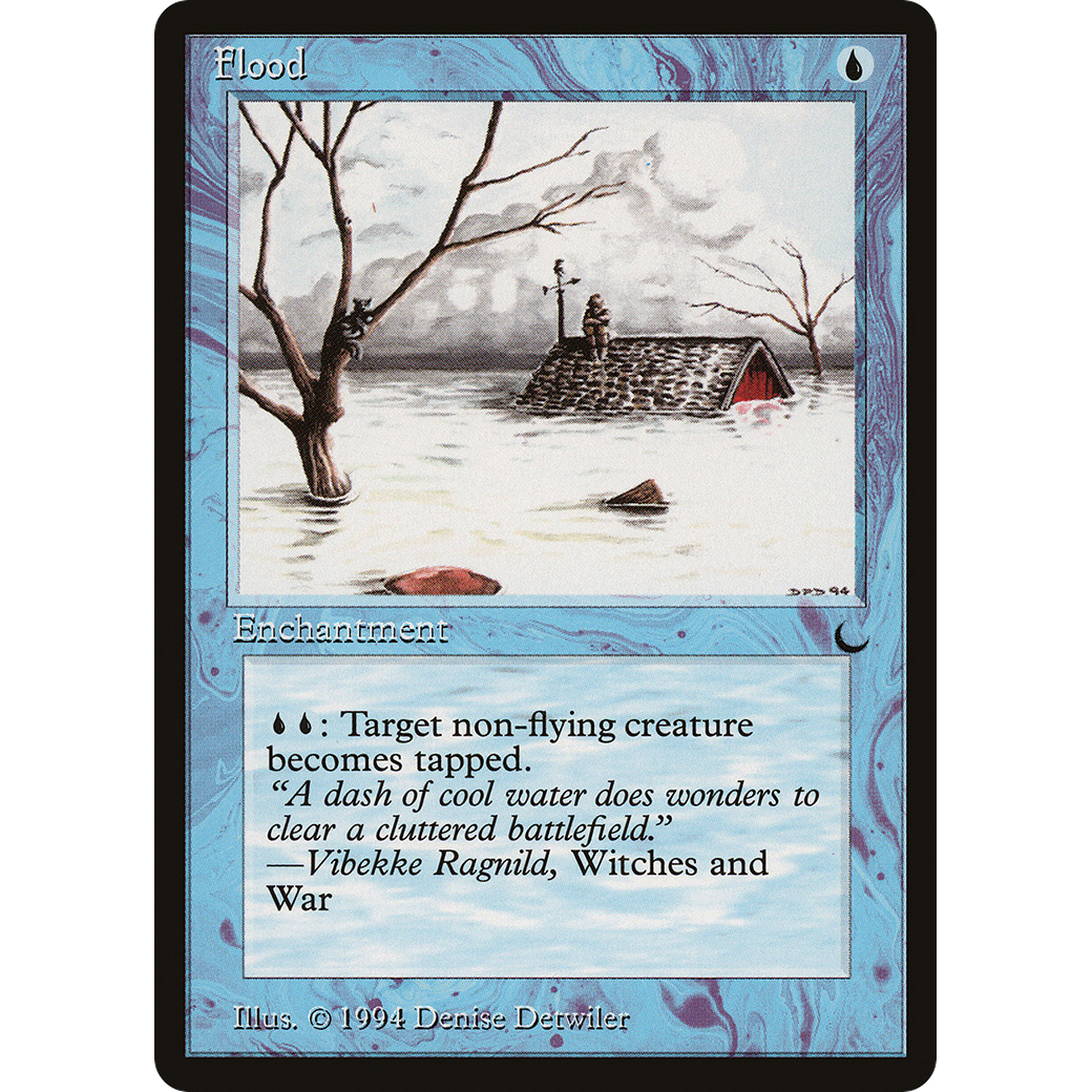 MTG Singles - Flood - The Dark - Regular