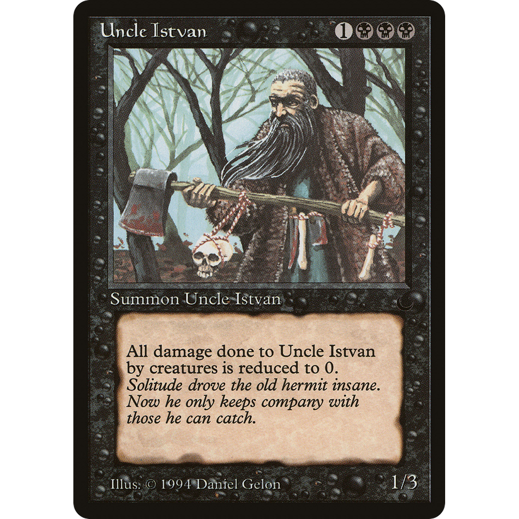 MTG Singles - Uncle Istvan - The Dark - Regular