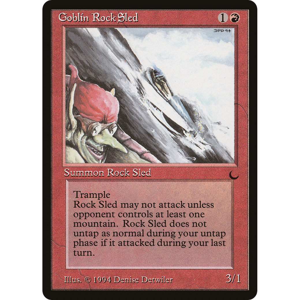 MTG Singles - Goblin Rock Sled - The Dark - Regular