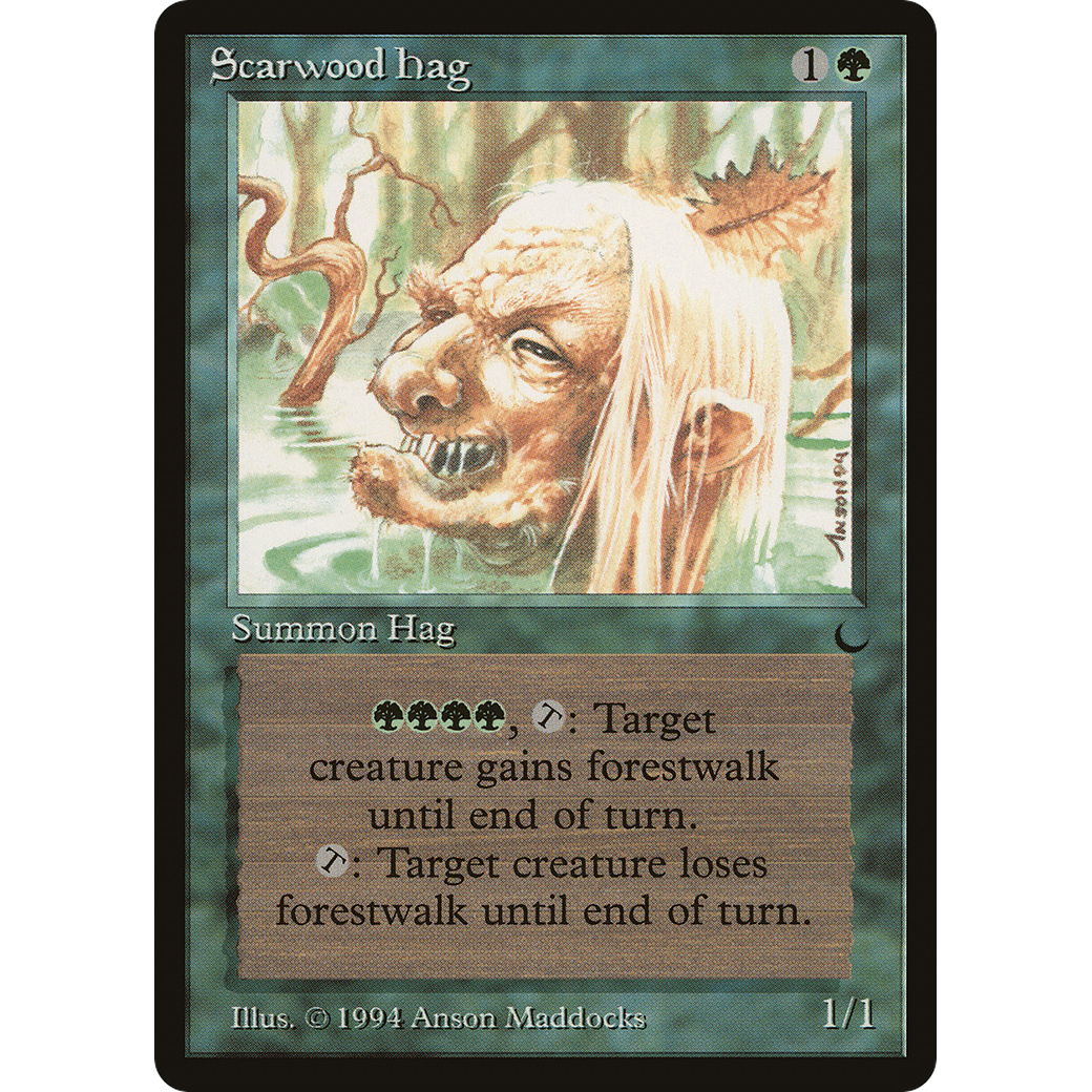 MTG Singles - Scarwood Hag - The Dark - Regular