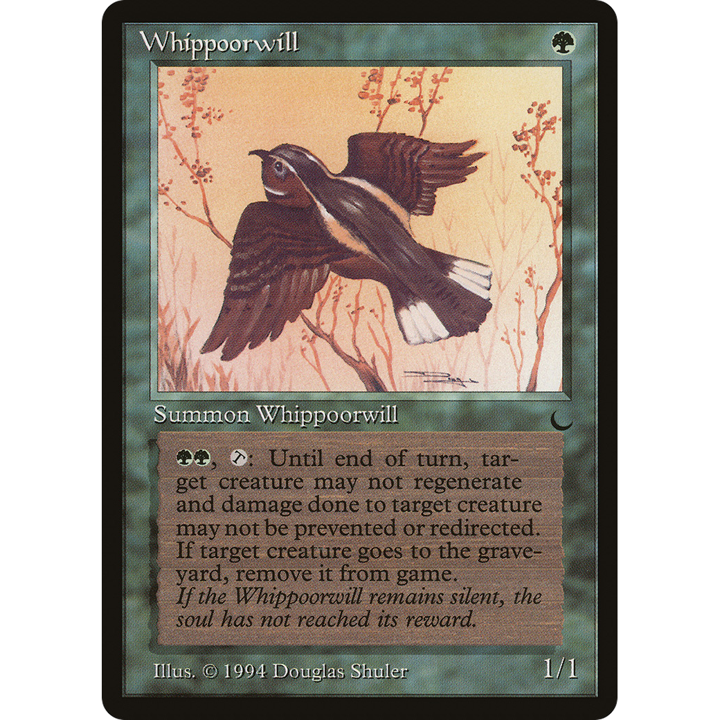 MTG Singles - Whippoorwill - The Dark - Regular