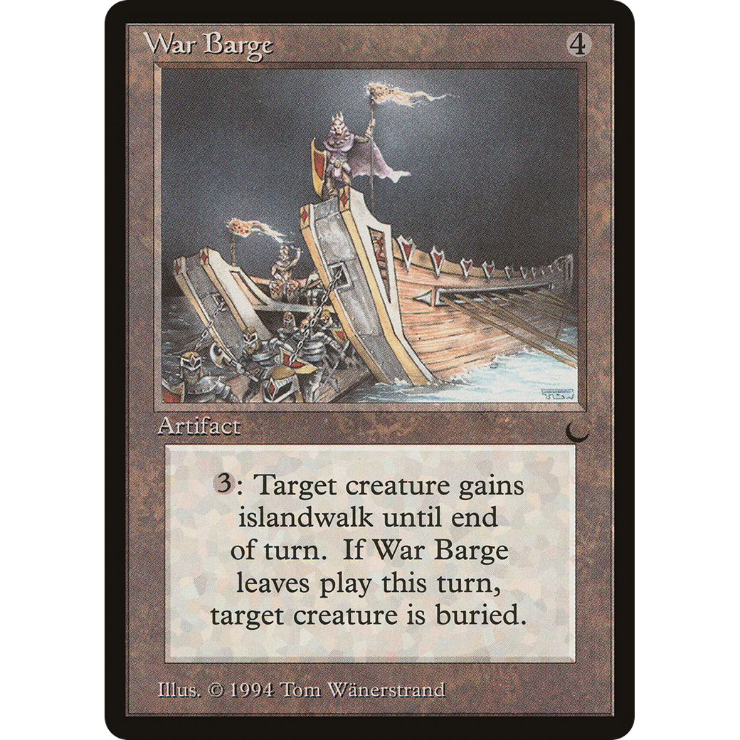 MTG Singles - War Barge - The Dark - Regular