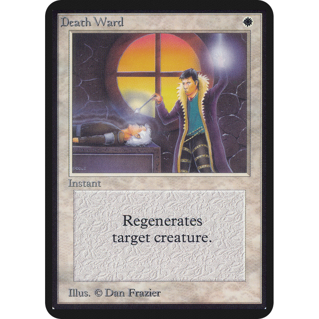 MTG Singles - Death Ward - Alpha - NM
