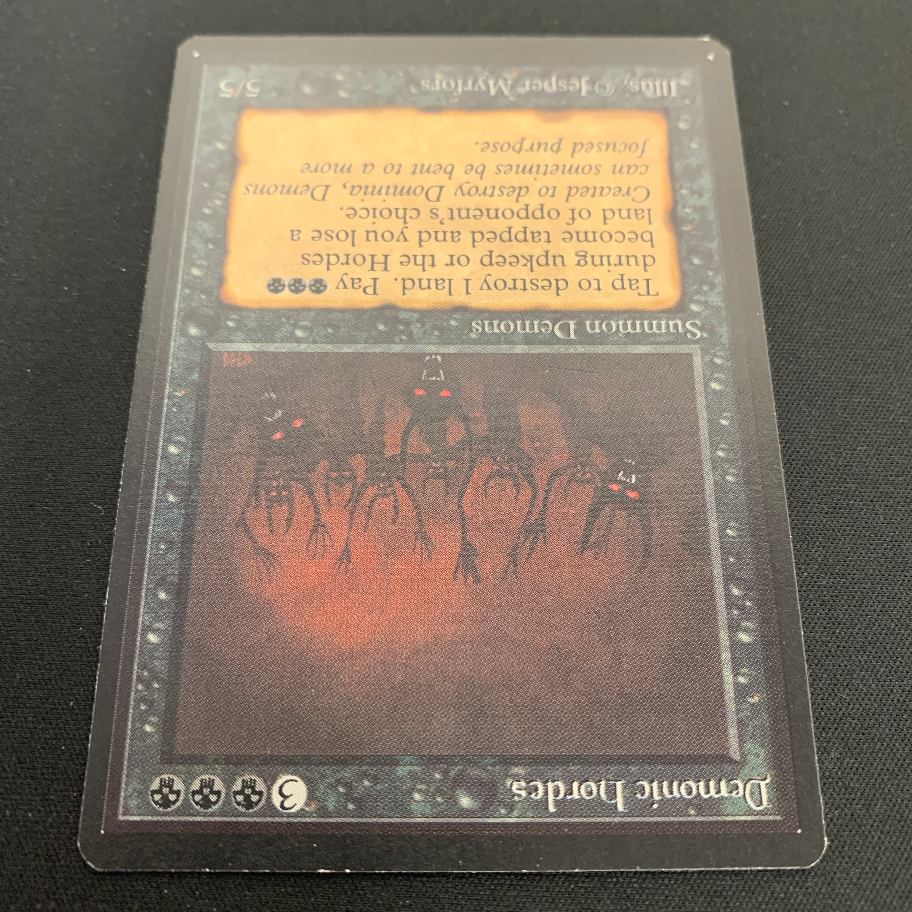 MTG Singles - Demonic Hordes - Beta -