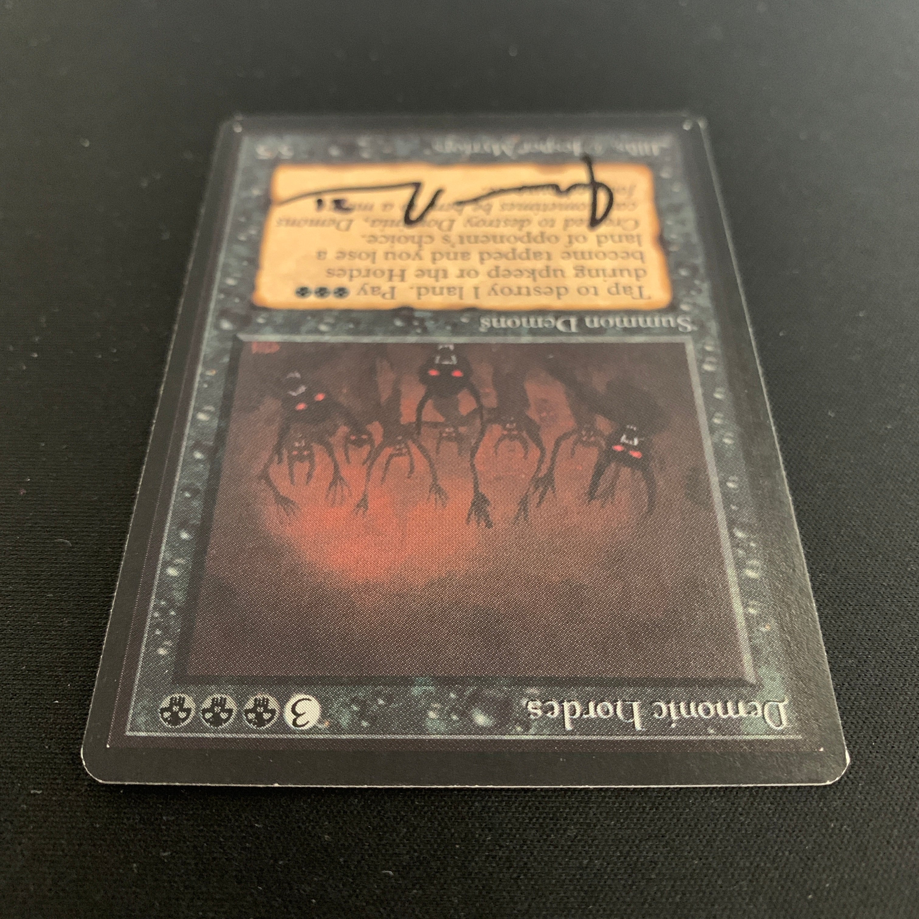 MTG Singles - Demonic Hordes - Beta -