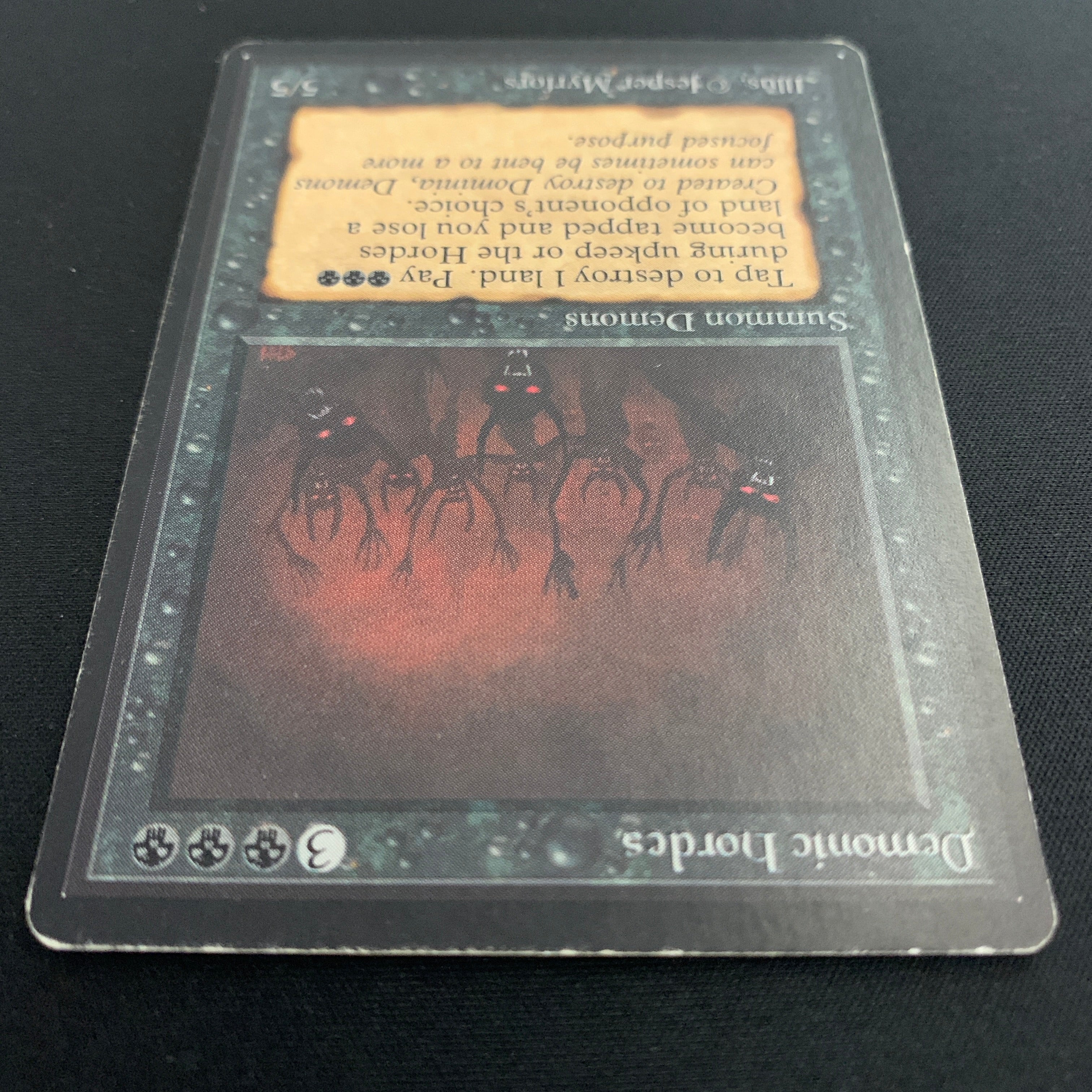 MTG Singles - Demonic Hordes - Beta -