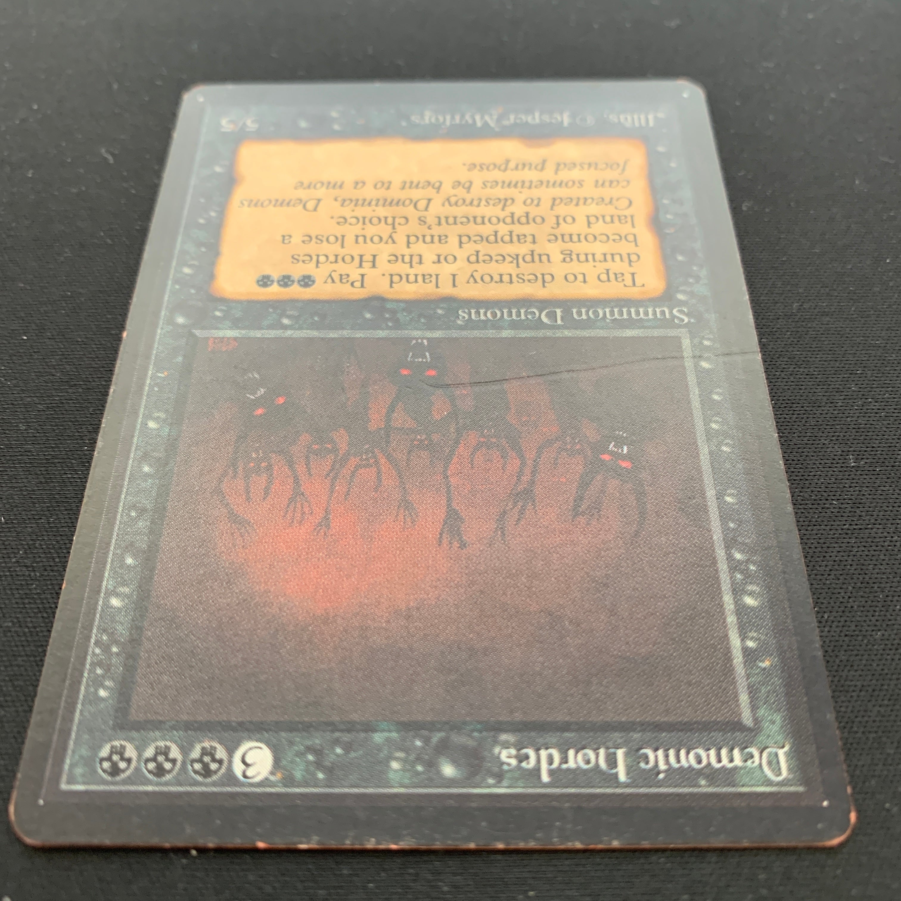 MTG Singles - Demonic Hordes - Beta -