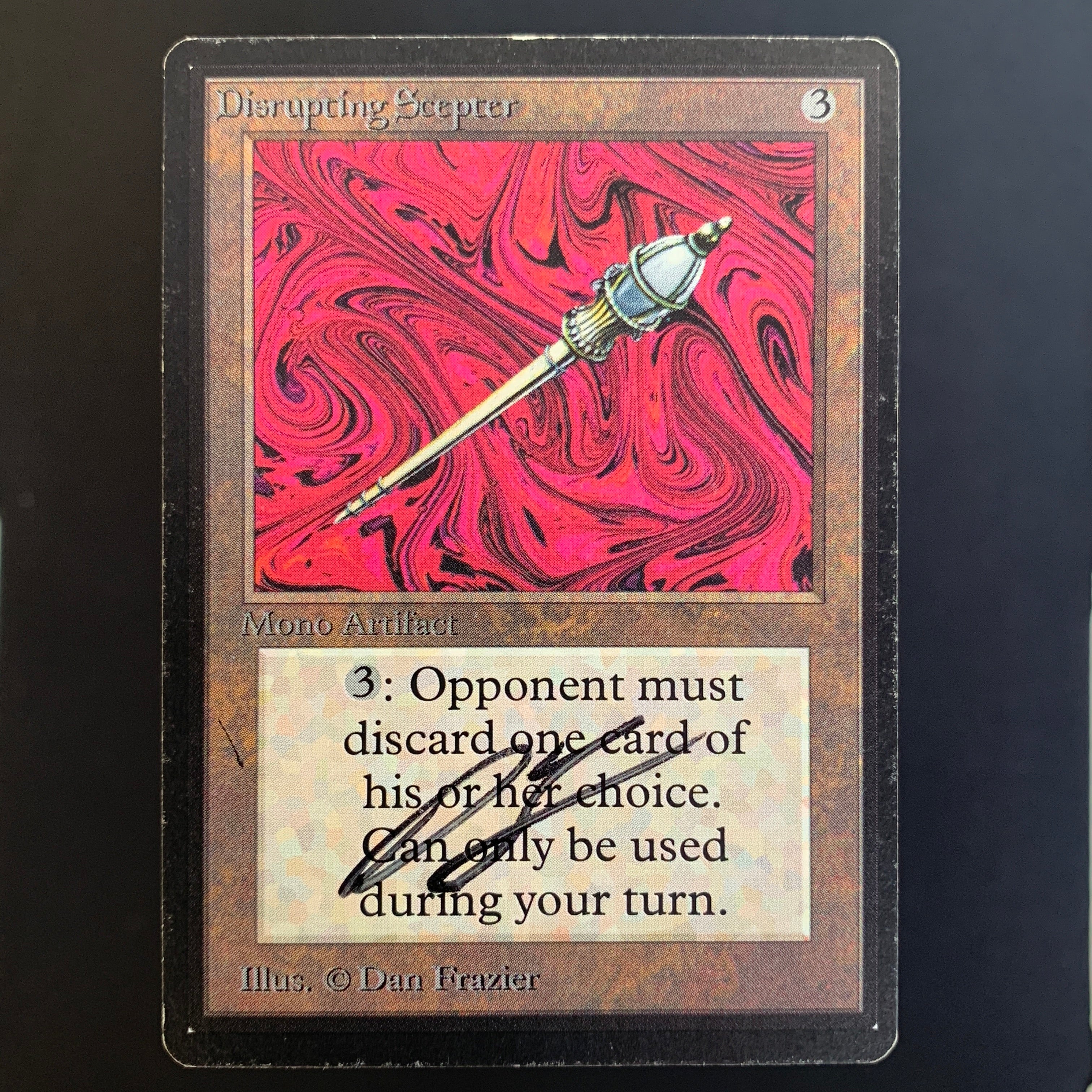 MTG Singles - Disrupting Scepter - Beta -