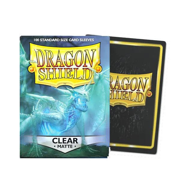 Gaming Supplies - Dragon Shield Matte Sleeves - Clear