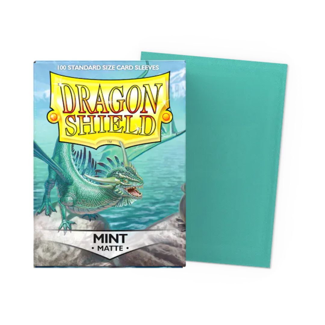 Gaming Supplies - Dragon Shield Matte Sleeves - Mint