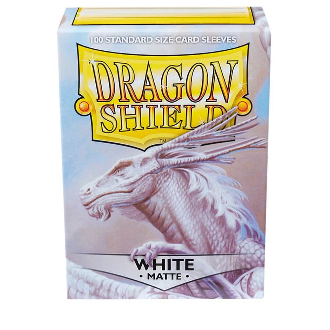 Gaming Supplies - Dragon Shield Matte Sleeves - White