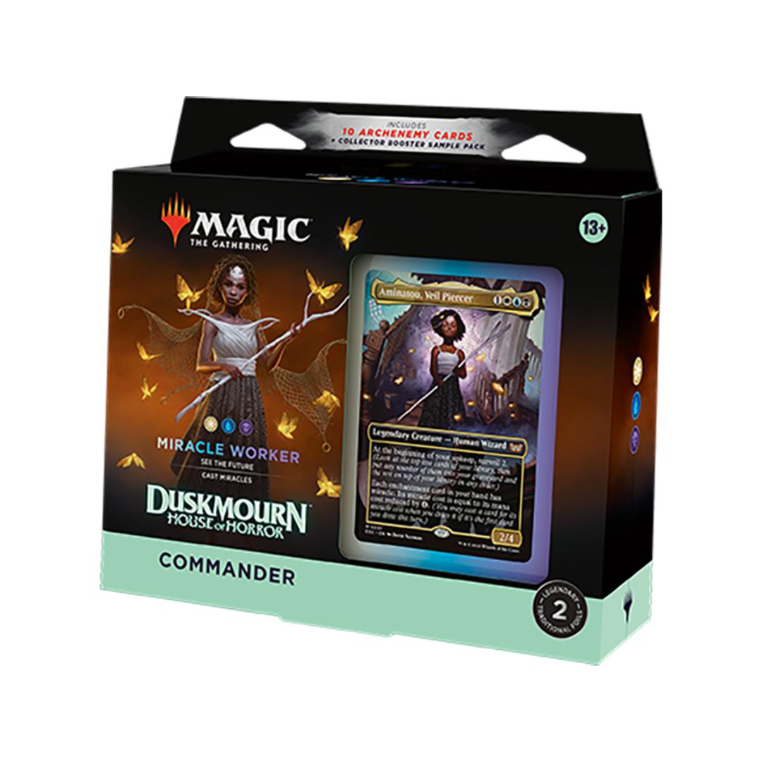 お歳暮･冬ギフト2024｜ギフト・贈り物はセブン Duskmourn: House of Horror Commander Deck Miracle Worker マジック：ザ・ギャザリング