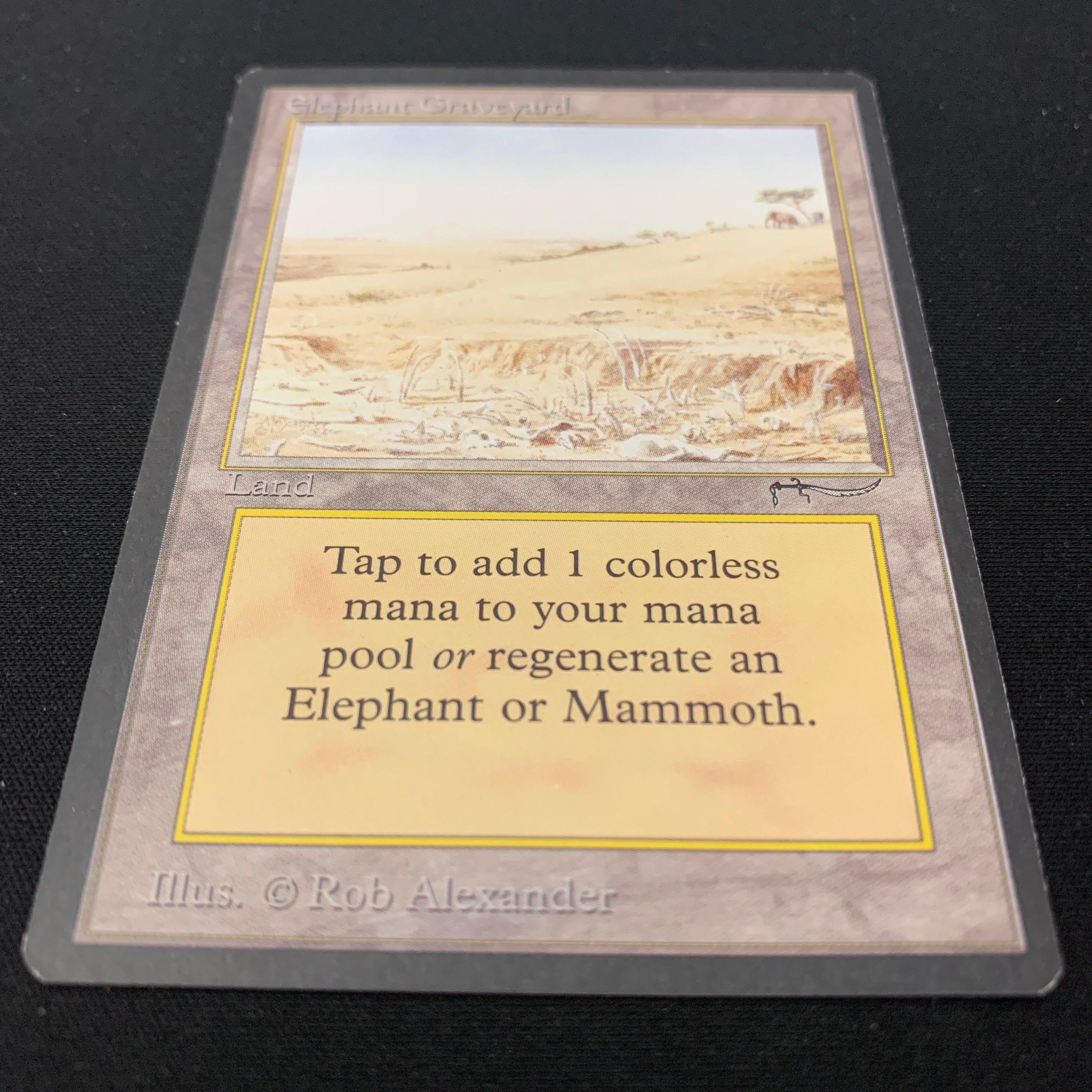 MTG Singles - Elephant Graveyard - Arabian Nights -