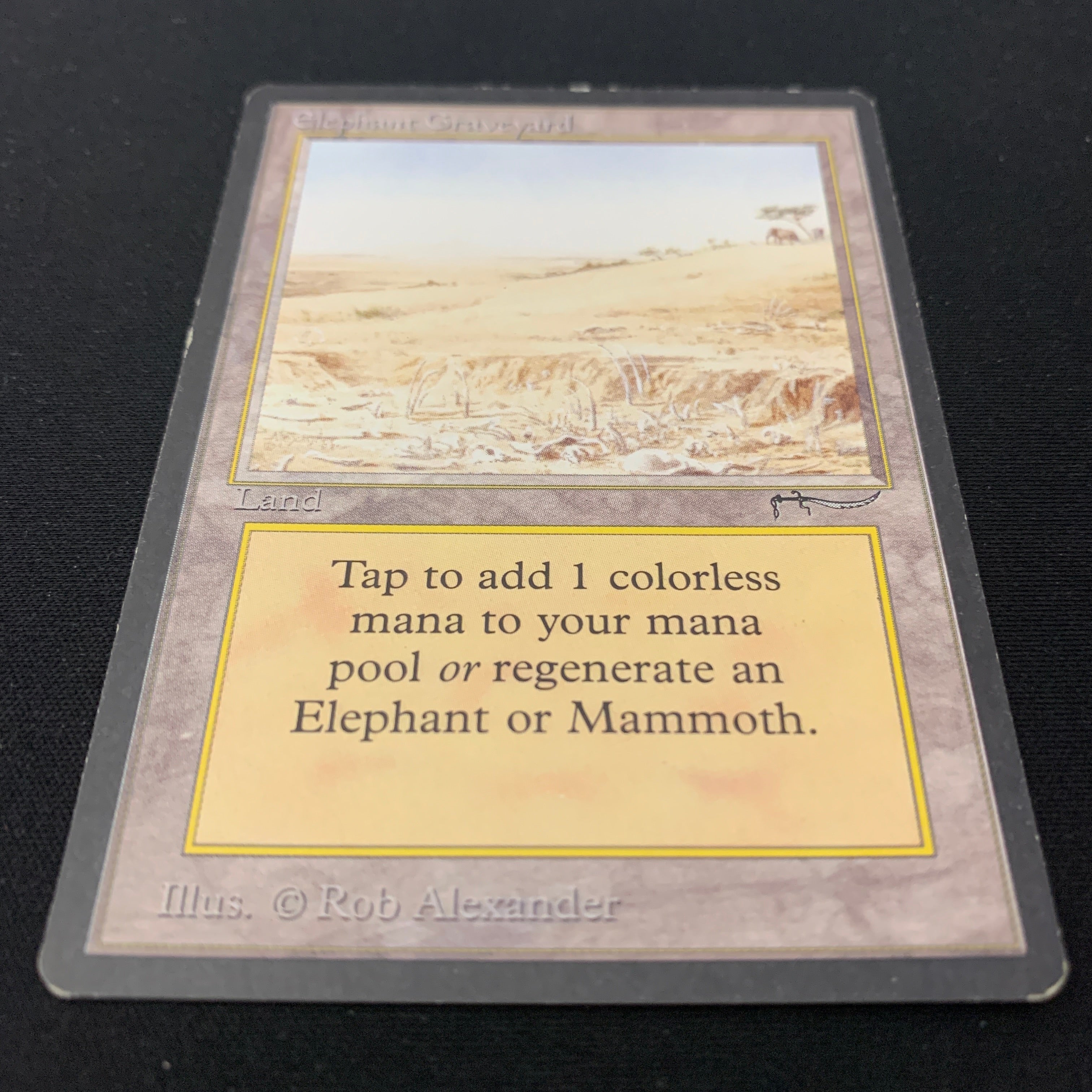 MTG Singles - Elephant Graveyard - Arabian Nights -