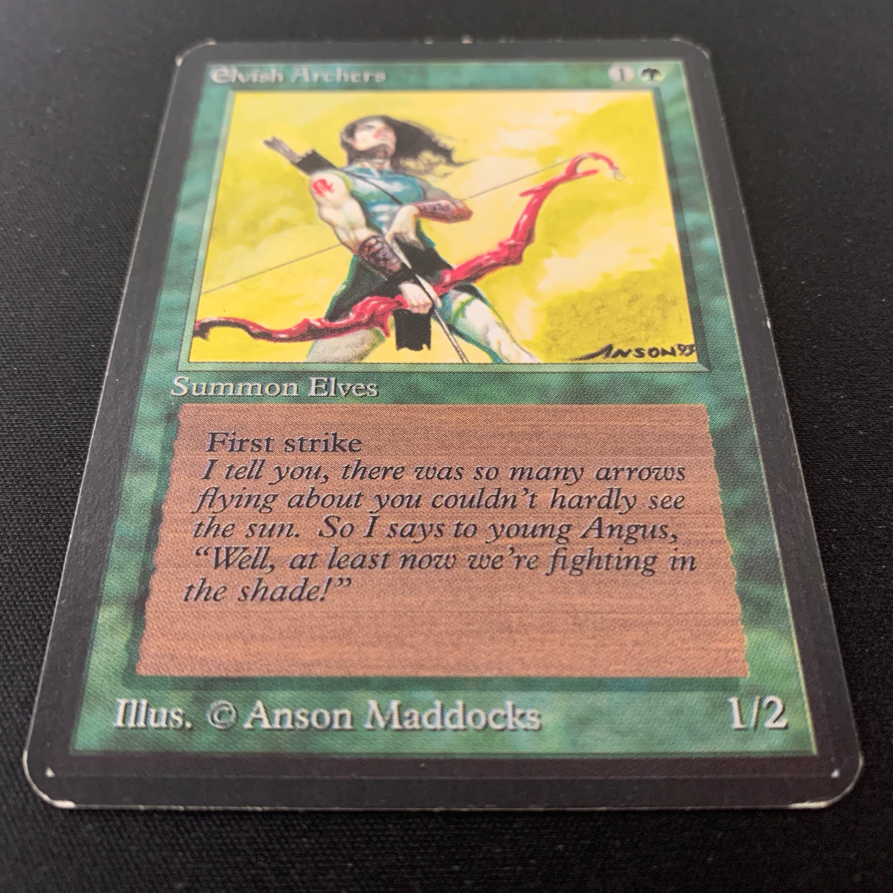 MTG Singles - Elvish Archers - Alpha -