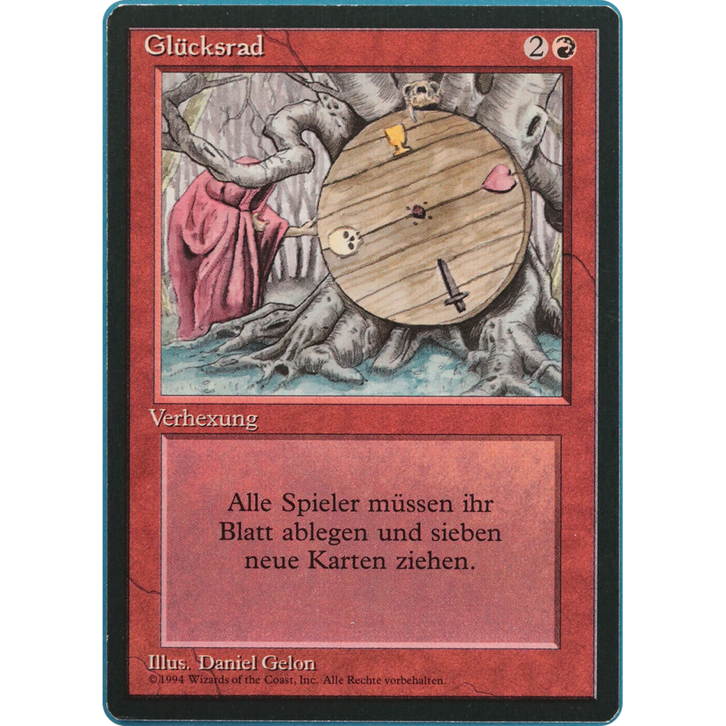 Wheel of Fortune - Foreign Black Bordered Wheel of Fortune - Foreign Black Bordered