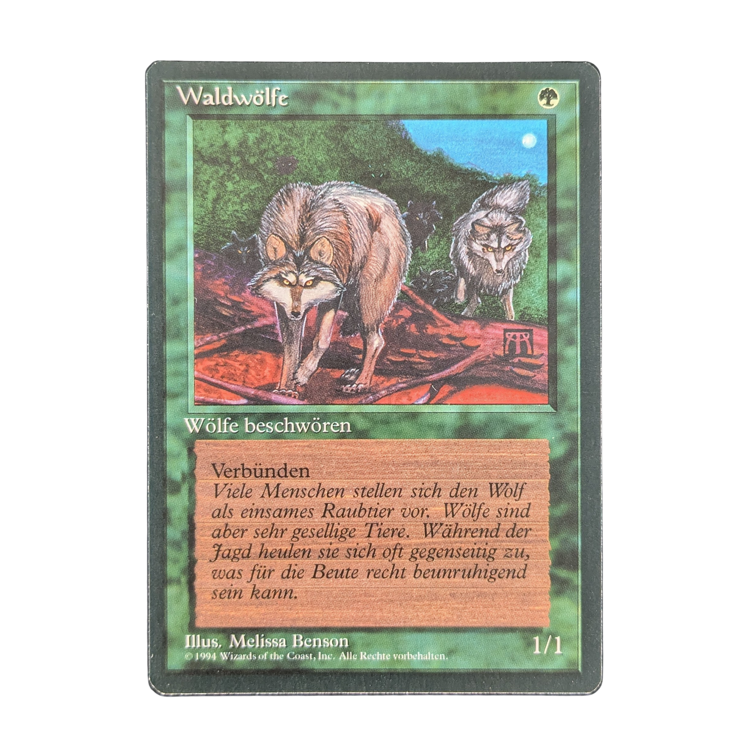 MTG Singles - Timber Wolves - Foreign Black Bordered - German -