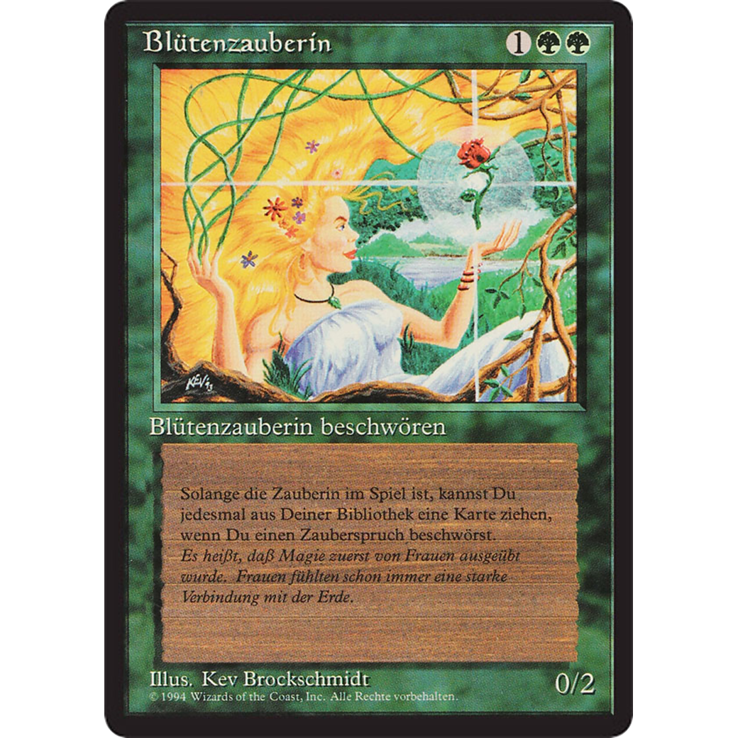 MTG Singles - Verduran Enchantress - Foreign Black Bordered - German - Regular