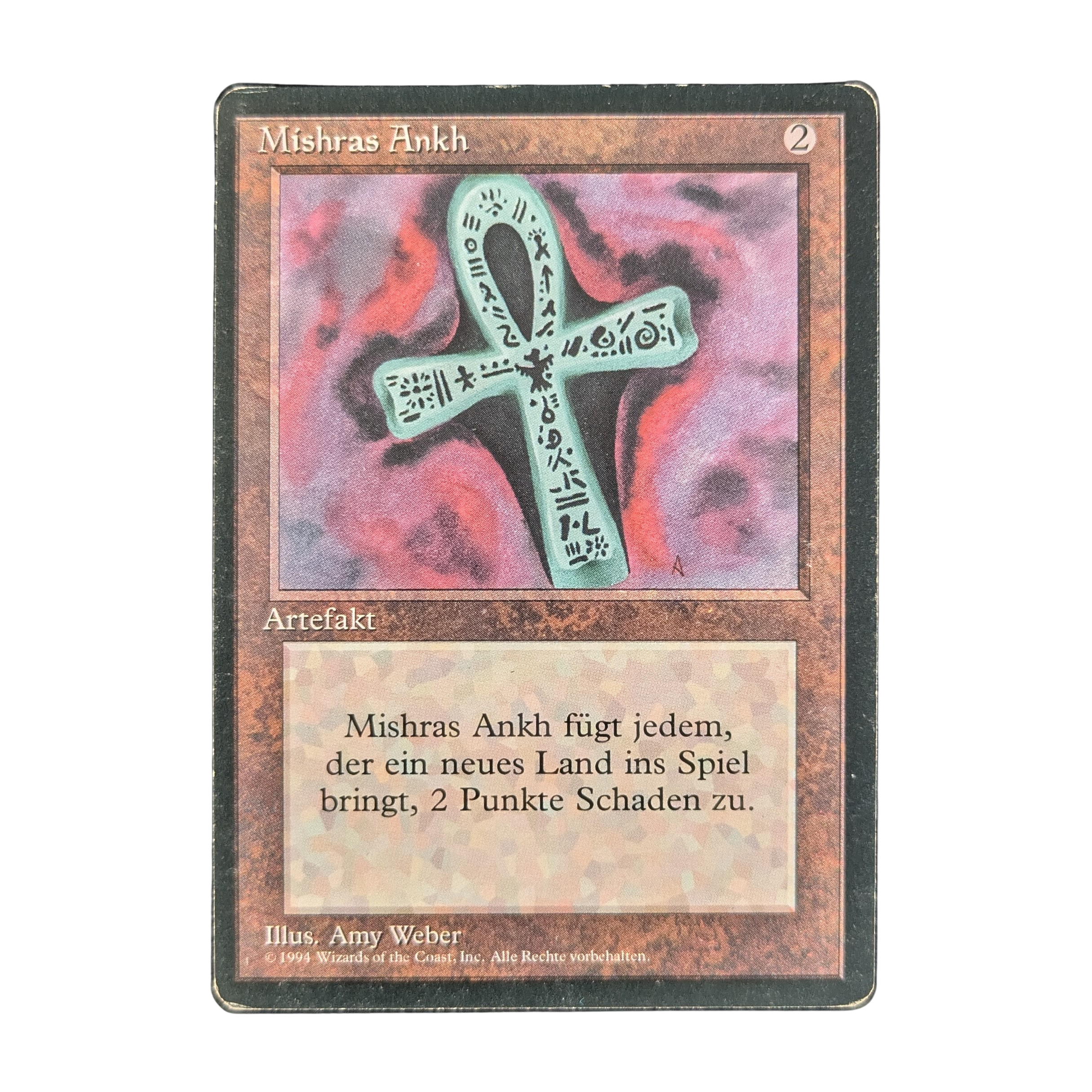 MTG Singles - Ankh of Mishra - Foreign Black Bordered - German -