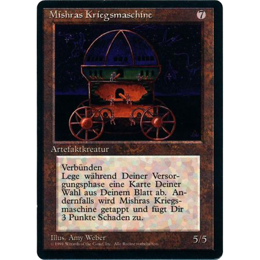 MTG Singles - Mishra's War Machine - Foreign Black Bordered - German - Regular
