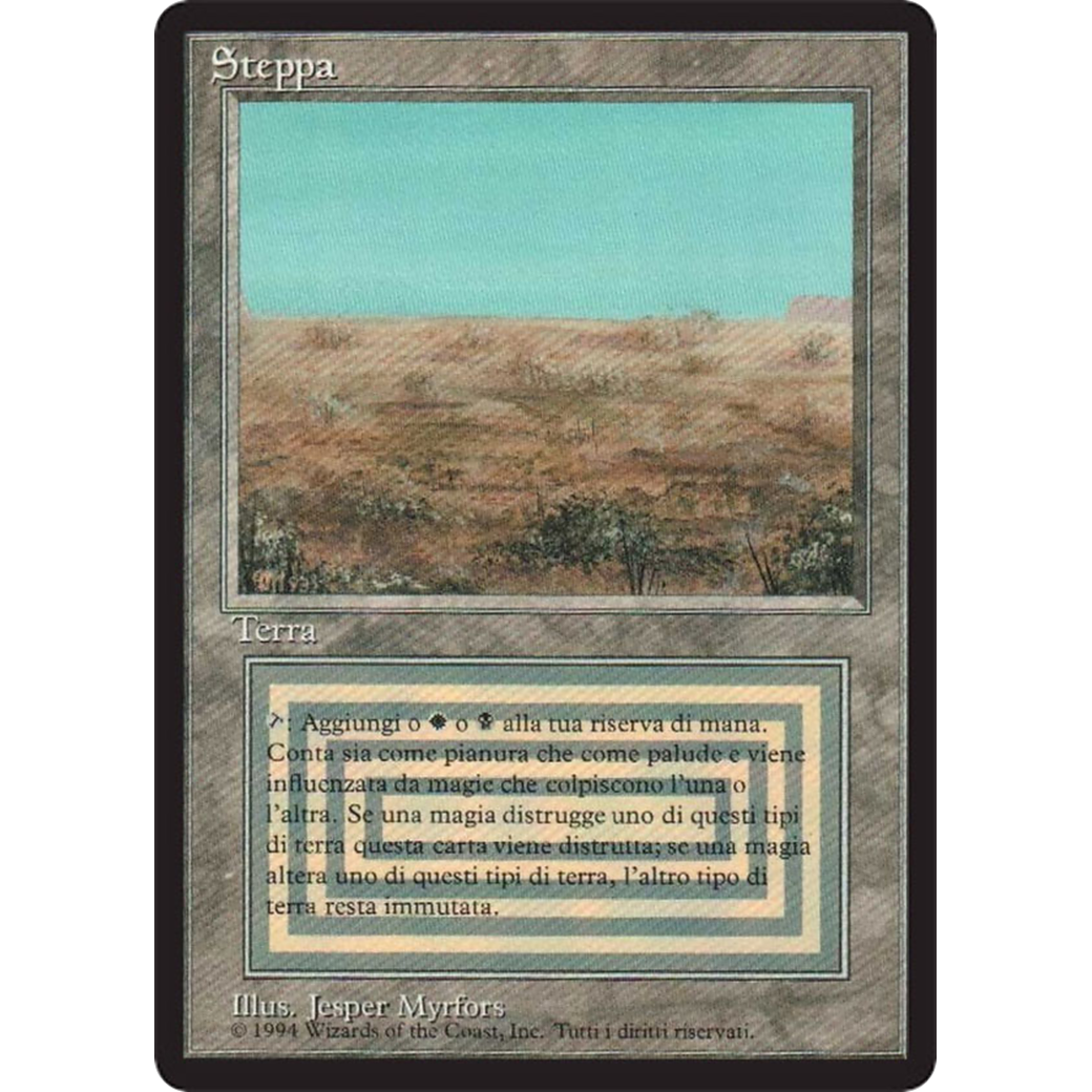 MTG FBB Scrubland SP/MP程度ドイツ語 Scrubland - Foreign Black Bordered