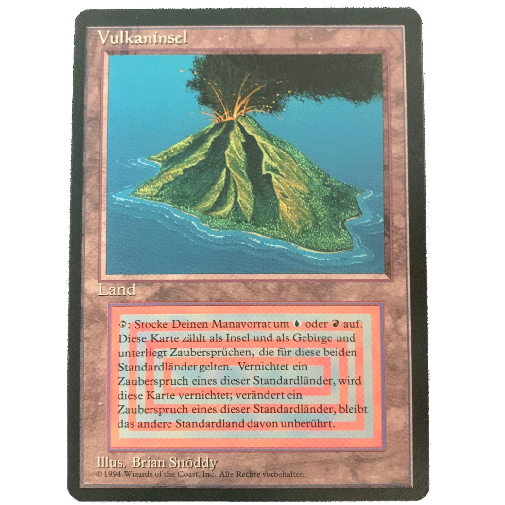 Volcanic Island - Foreign Black Bordered Volcanic Island - Foreign Black Bordered