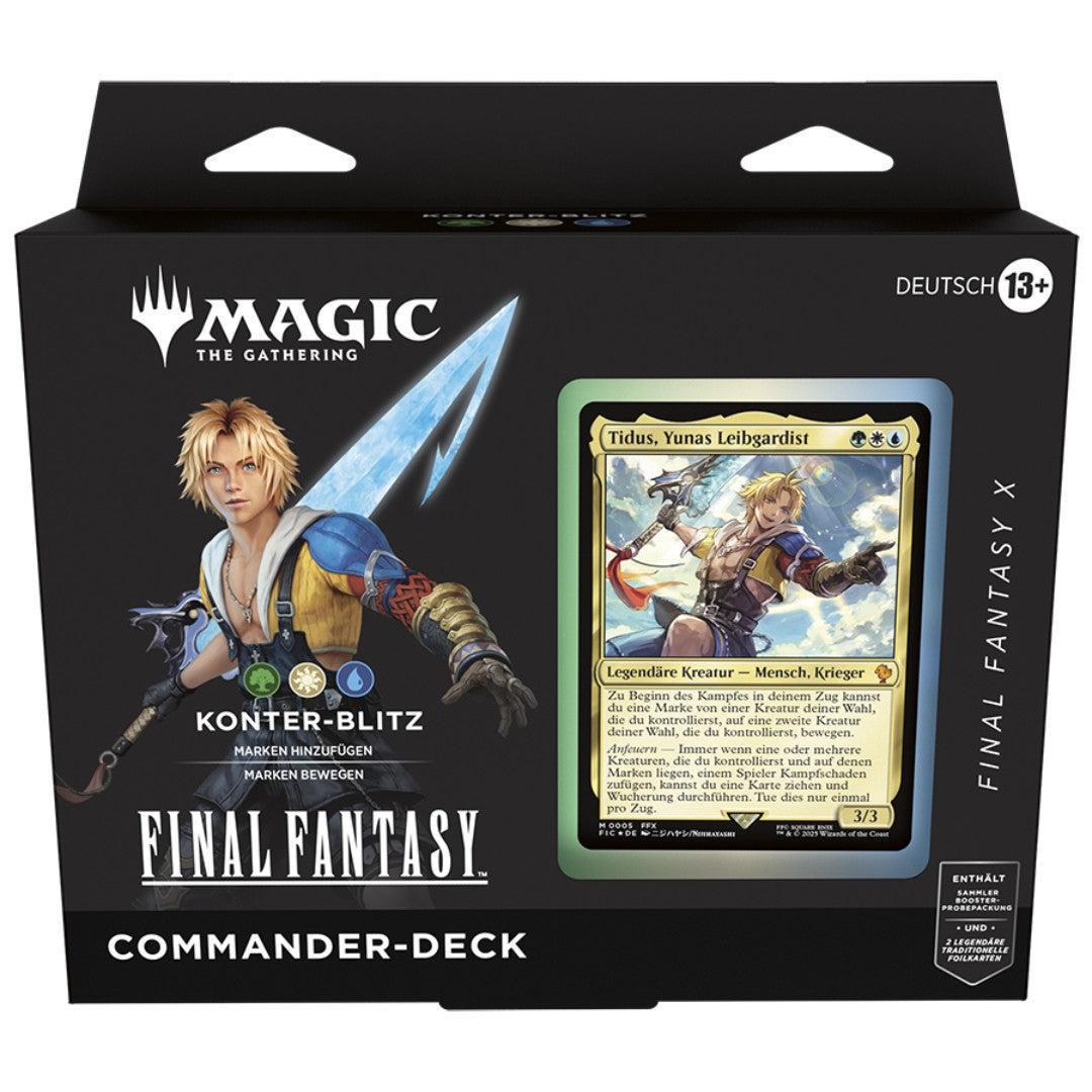 MTG Sealed Product - Final Fantasy Commander Deck Counter Blitz - German