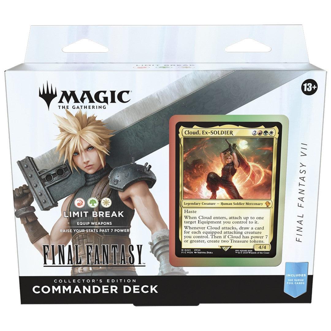 Final Fantasy Commander Deck Limit Break Collectors Edition Final Fantasy Commander Deck Limit Break Collectors Edition