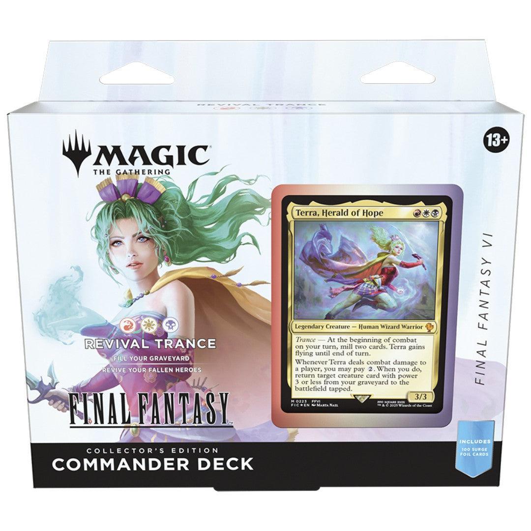 Final Fantasy Commander Deck Revival Trance Collectors Edition Final Fantasy Commander Deck Revival Trance Collectors Edition