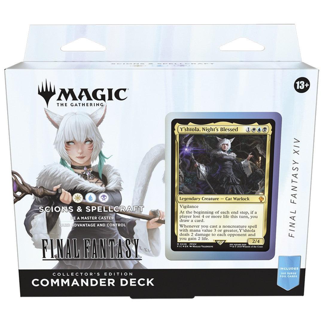 Final Fantasy Commander Deck Scions & Spellcraft Collectors Edition Final Fantasy Commander Deck Scions & Spellcraft Collectors Edition