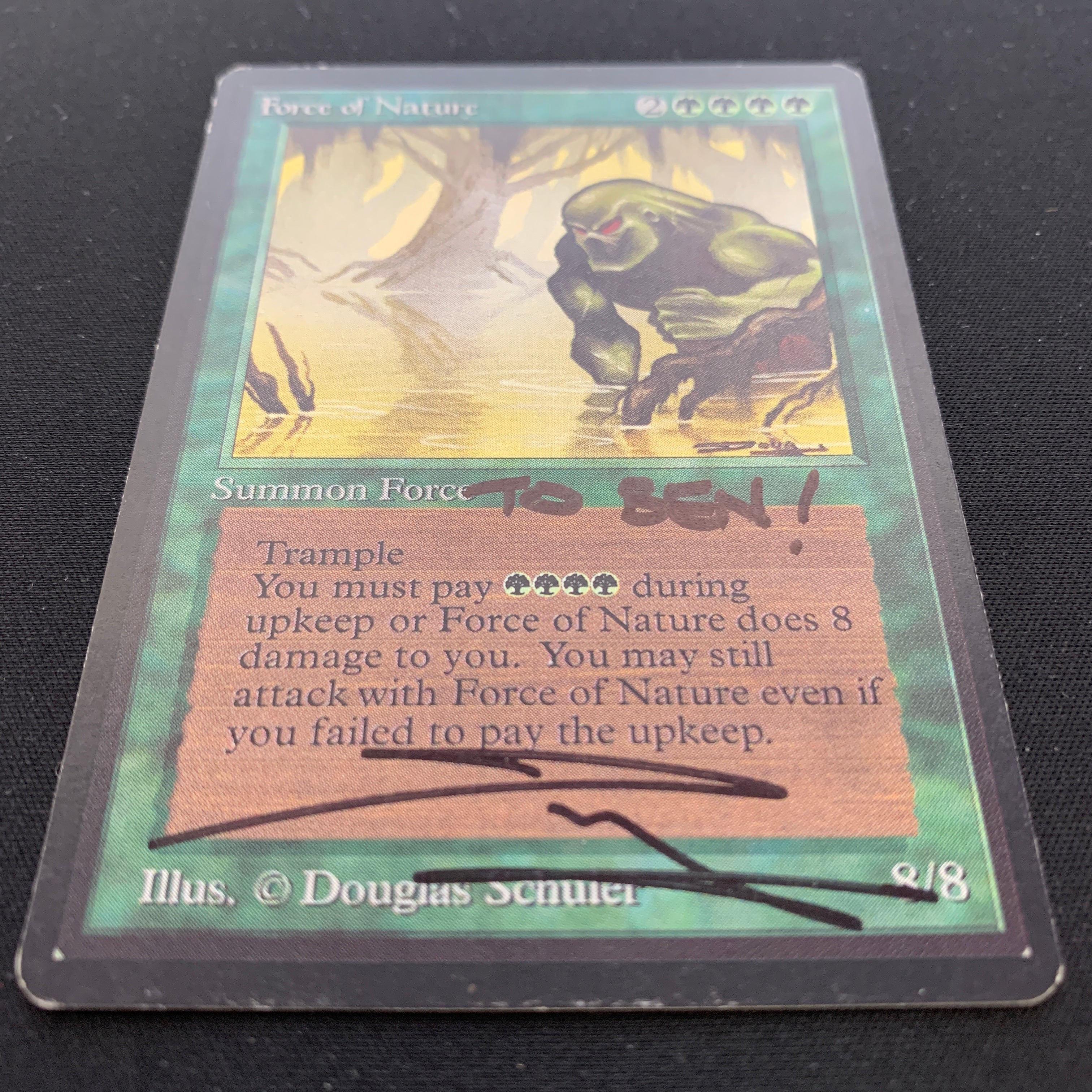 MTG Singles - Force of Nature - Beta -