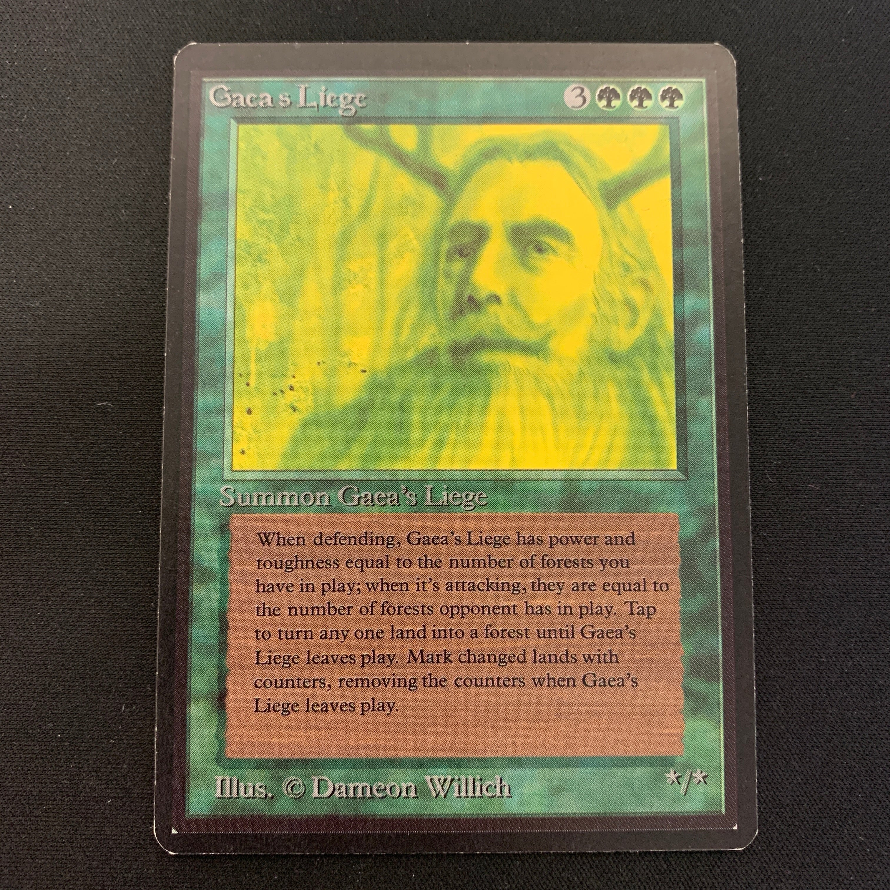 MTG Singles - Gaea's Liege - Beta -