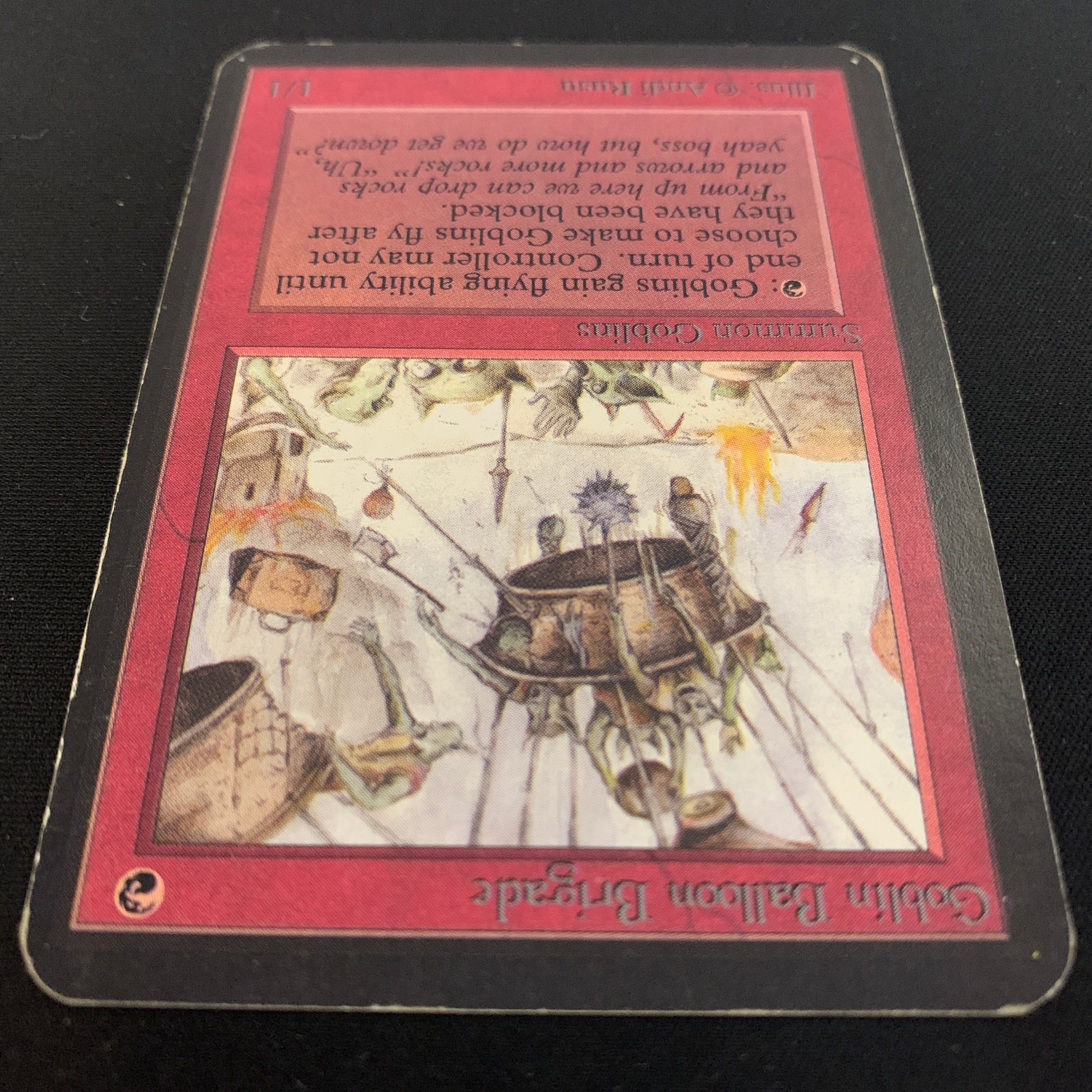 MTG Singles - Goblin Balloon Brigade - Alpha -