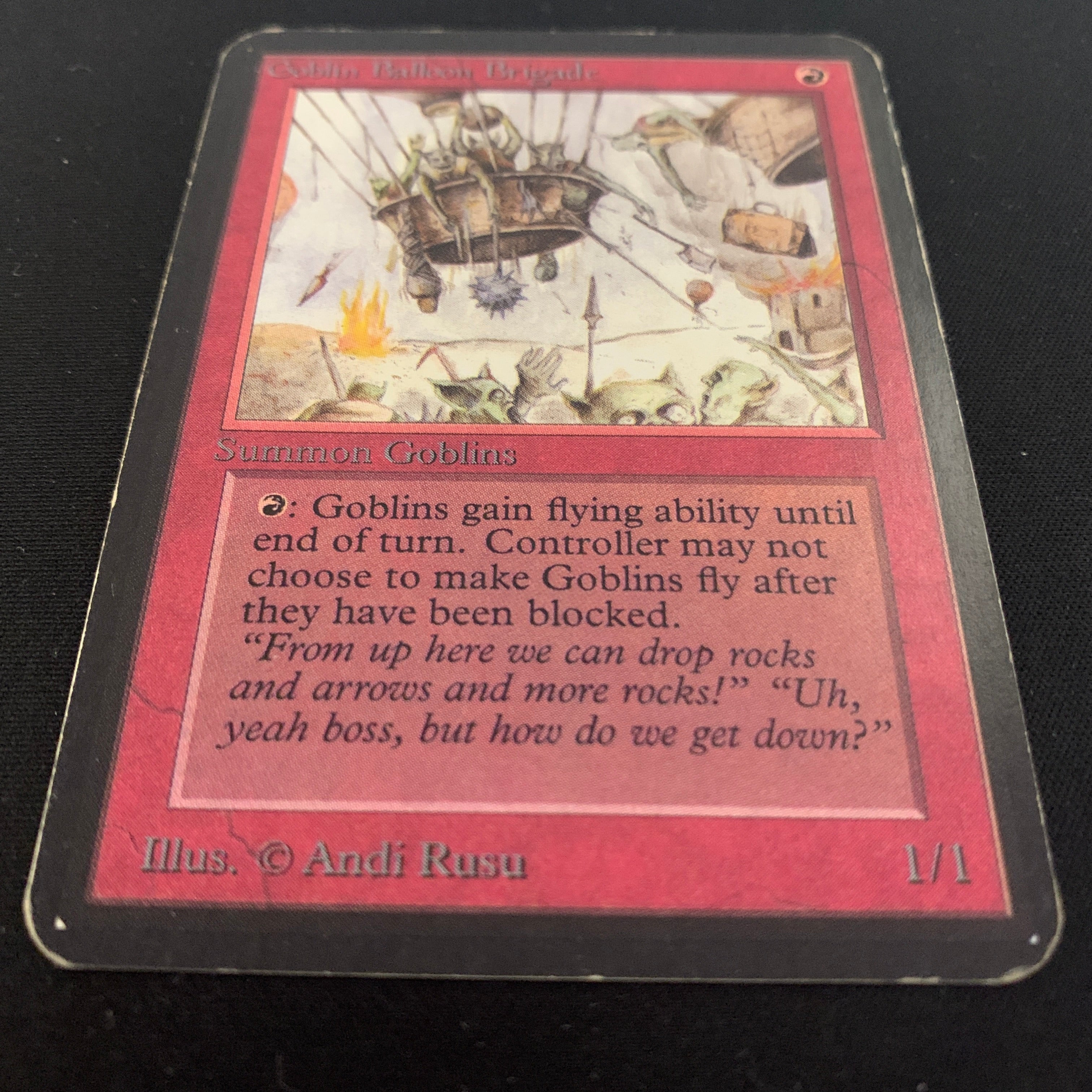 MTG Singles - Goblin Balloon Brigade - Alpha -